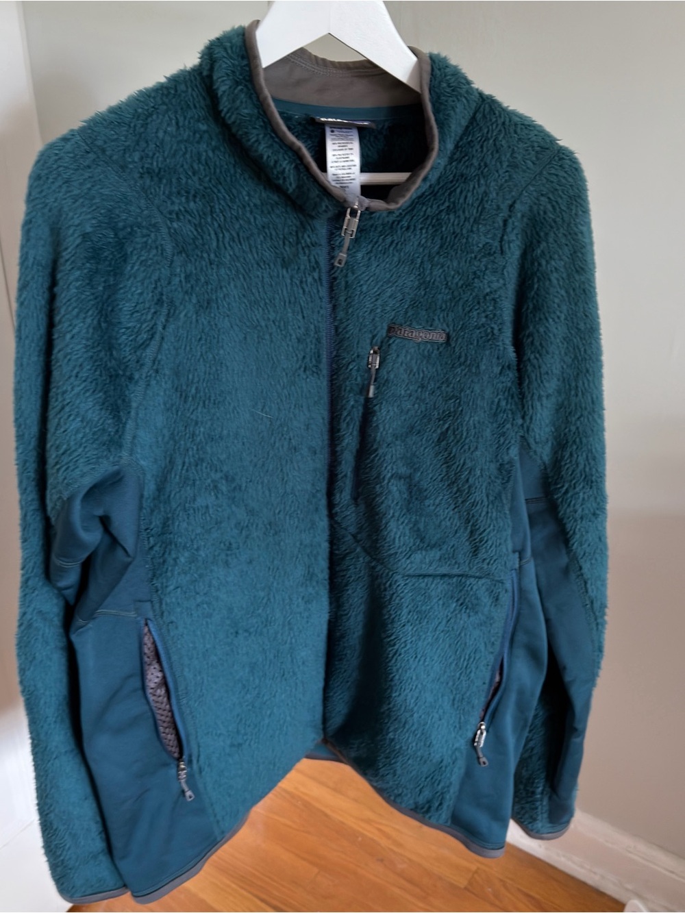 Patagonia Teal Full-Zip Fleece Jacket